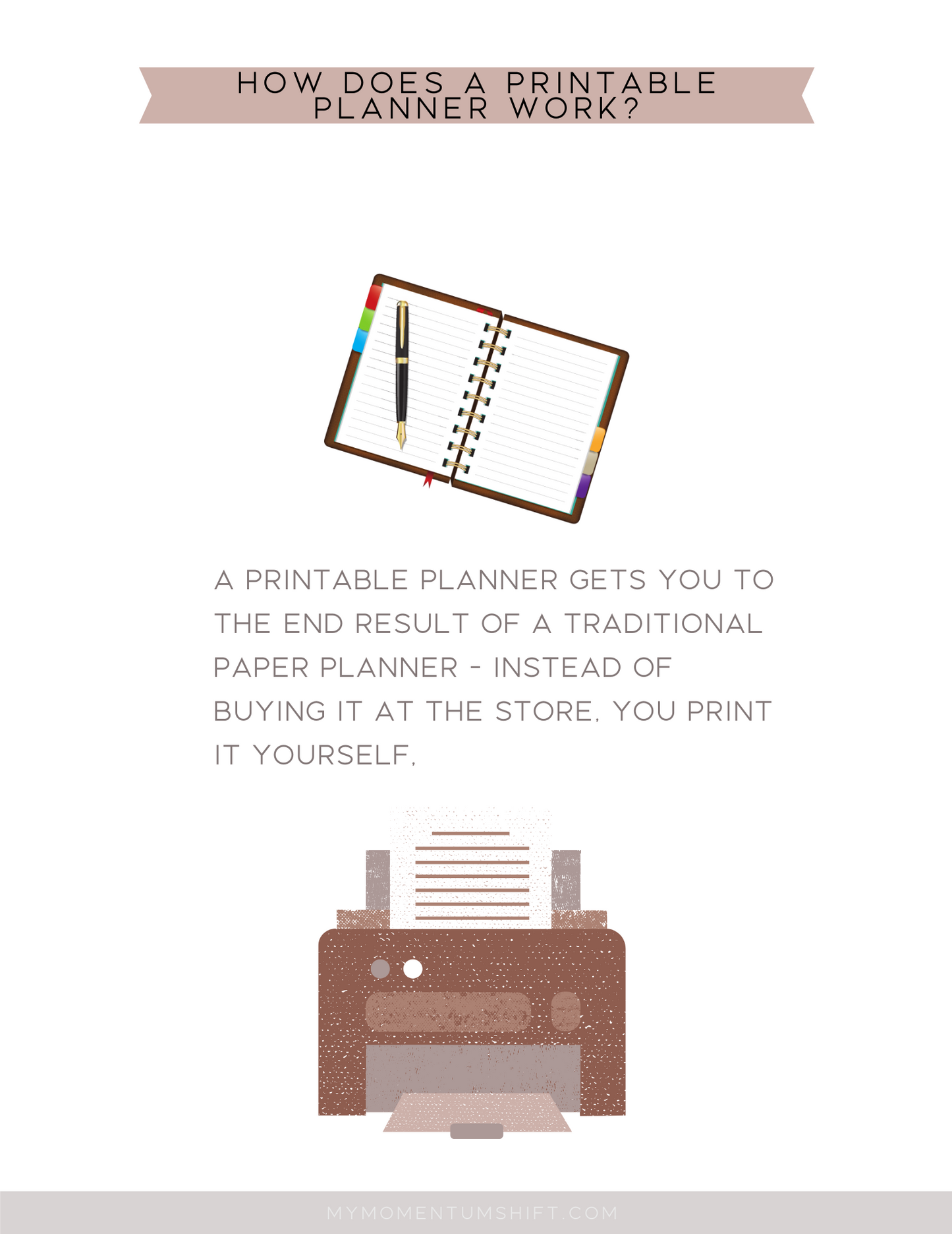 The Momentum Shift Planner - Printable